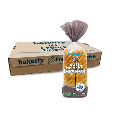 the soft brioche baguette