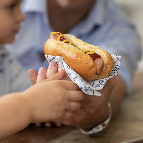 the brioche hot dog buns - bakerly