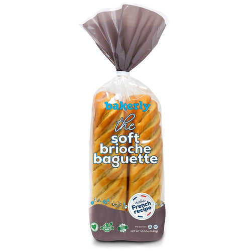 the soft brioche baguette - bakerly